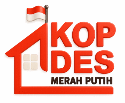Ilustrasi Koperasi Merah Putih